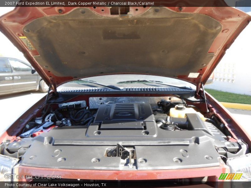 Dark Copper Metallic / Charcoal Black/Caramel 2007 Ford Expedition EL Limited