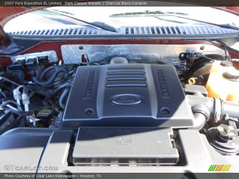 Dark Copper Metallic / Charcoal Black/Caramel 2007 Ford Expedition EL Limited