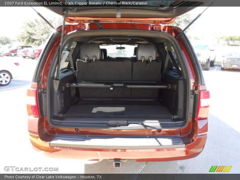 Dark Copper Metallic / Charcoal Black/Caramel 2007 Ford Expedition EL Limited