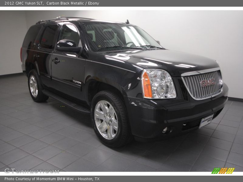 Carbon Black Metallic / Ebony 2012 GMC Yukon SLT