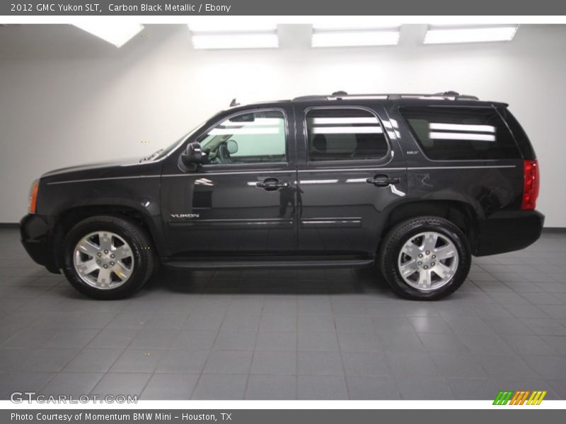 Carbon Black Metallic / Ebony 2012 GMC Yukon SLT