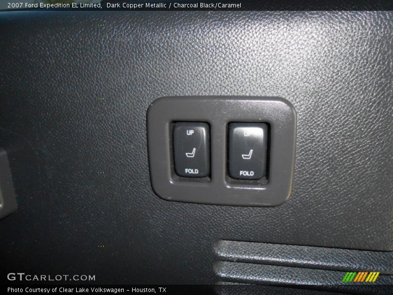 Dark Copper Metallic / Charcoal Black/Caramel 2007 Ford Expedition EL Limited