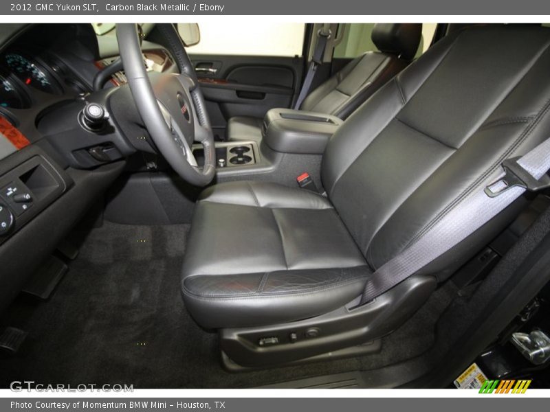 Carbon Black Metallic / Ebony 2012 GMC Yukon SLT