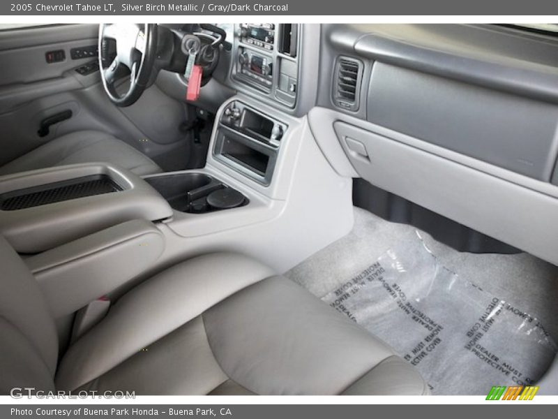 Silver Birch Metallic / Gray/Dark Charcoal 2005 Chevrolet Tahoe LT