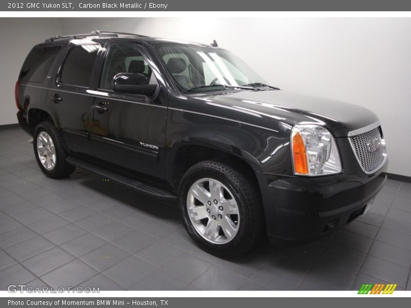 Carbon Black Metallic / Ebony 2012 GMC Yukon SLT