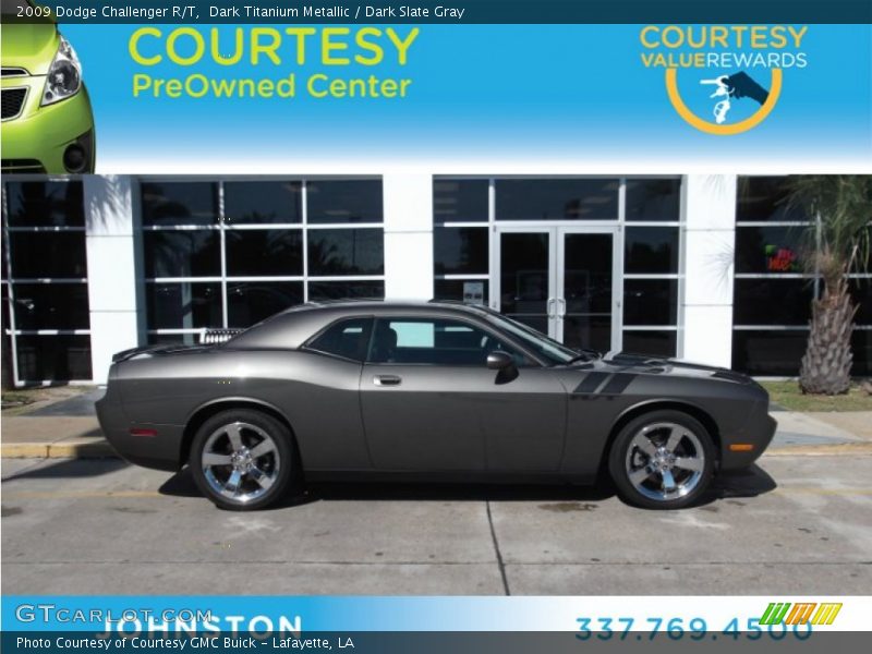 Dark Titanium Metallic / Dark Slate Gray 2009 Dodge Challenger R/T