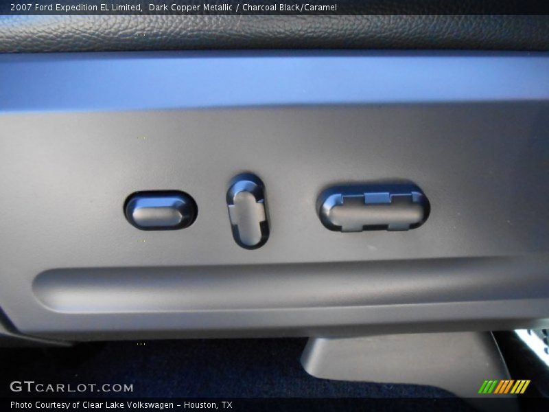 Dark Copper Metallic / Charcoal Black/Caramel 2007 Ford Expedition EL Limited