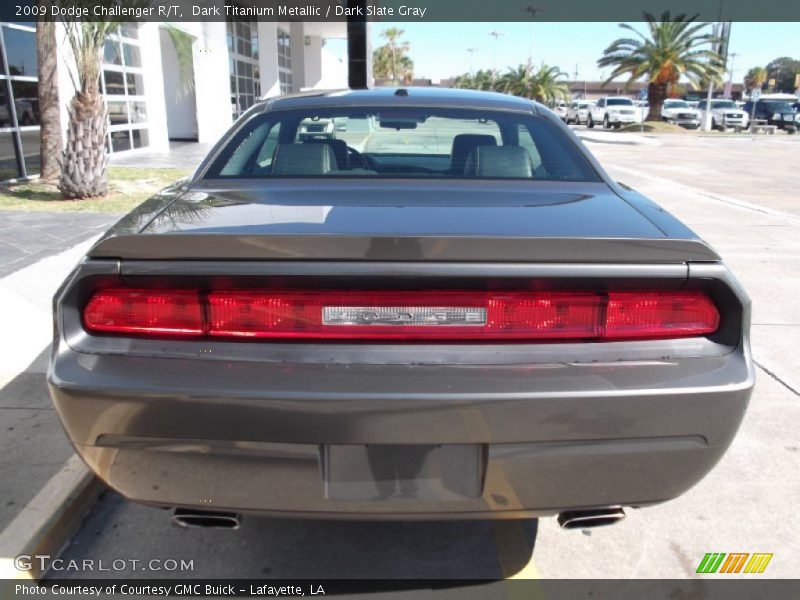 Dark Titanium Metallic / Dark Slate Gray 2009 Dodge Challenger R/T