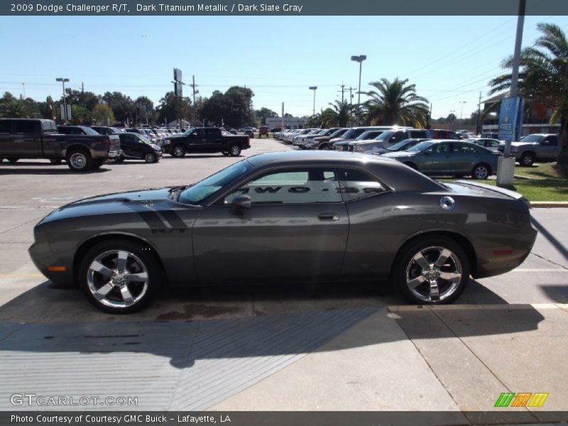 Dark Titanium Metallic / Dark Slate Gray 2009 Dodge Challenger R/T