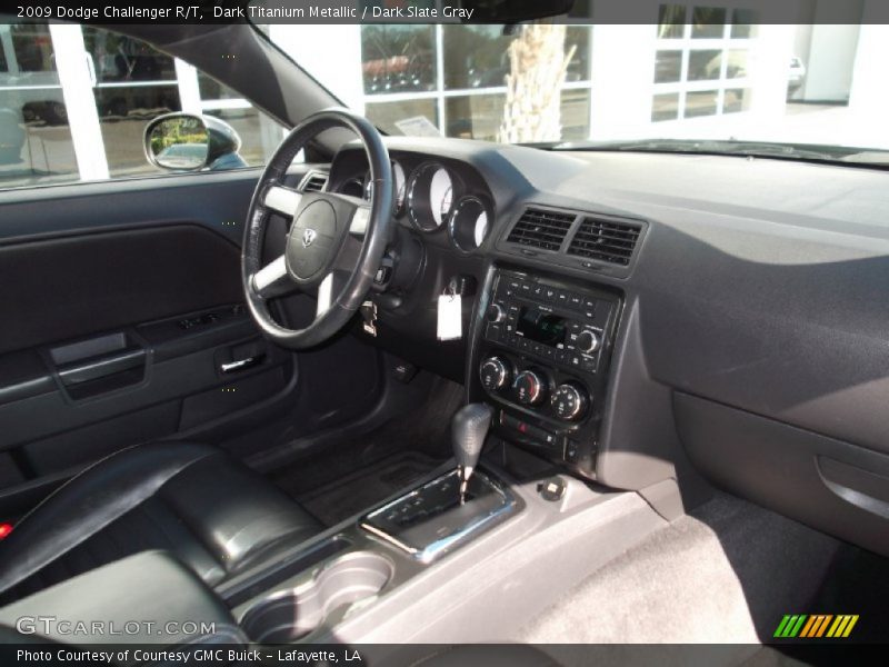 Dark Titanium Metallic / Dark Slate Gray 2009 Dodge Challenger R/T