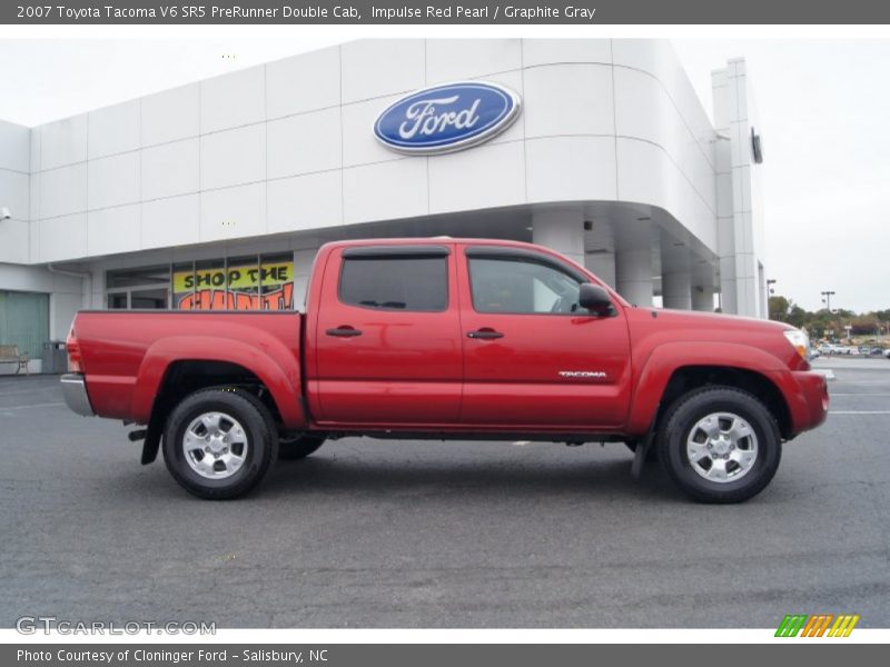  2007 Tacoma V6 SR5 PreRunner Double Cab Impulse Red Pearl