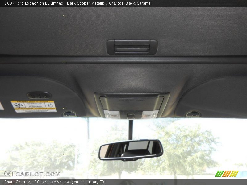 Dark Copper Metallic / Charcoal Black/Caramel 2007 Ford Expedition EL Limited