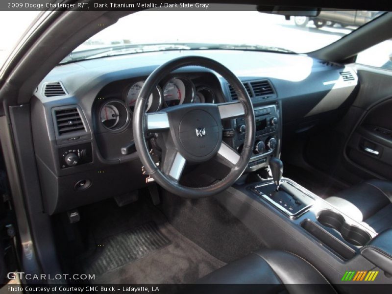 Dark Titanium Metallic / Dark Slate Gray 2009 Dodge Challenger R/T