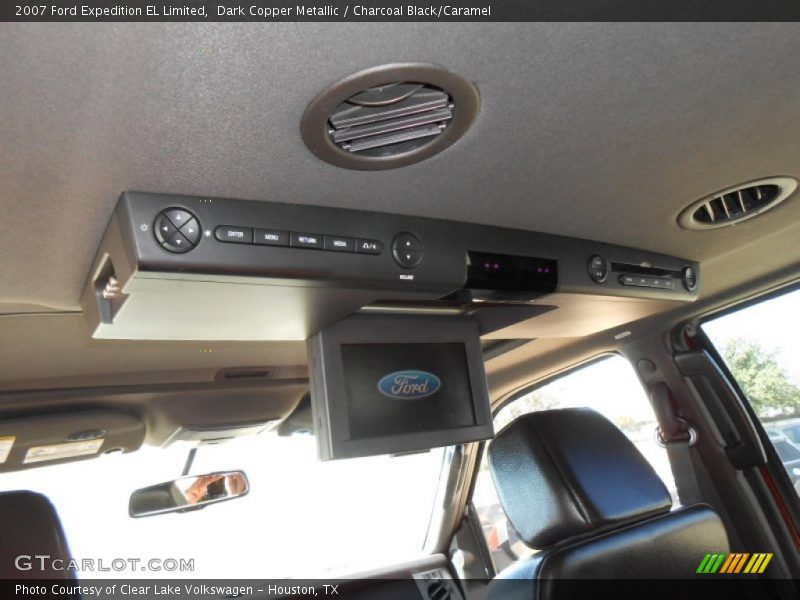 Dark Copper Metallic / Charcoal Black/Caramel 2007 Ford Expedition EL Limited
