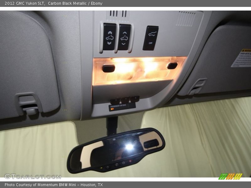 Carbon Black Metallic / Ebony 2012 GMC Yukon SLT