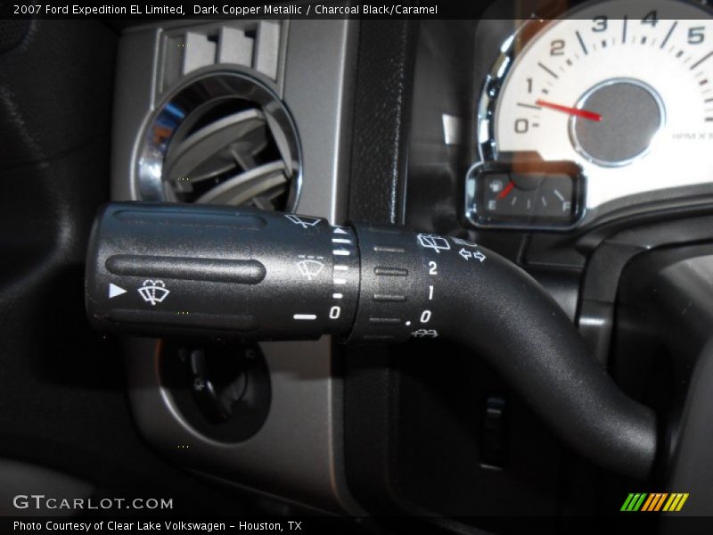 Dark Copper Metallic / Charcoal Black/Caramel 2007 Ford Expedition EL Limited