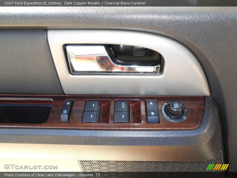 Dark Copper Metallic / Charcoal Black/Caramel 2007 Ford Expedition EL Limited