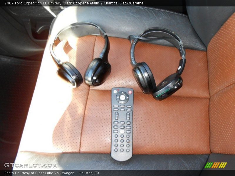 Dark Copper Metallic / Charcoal Black/Caramel 2007 Ford Expedition EL Limited