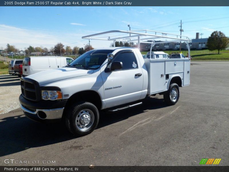 Bright White / Dark Slate Gray 2005 Dodge Ram 2500 ST Regular Cab 4x4