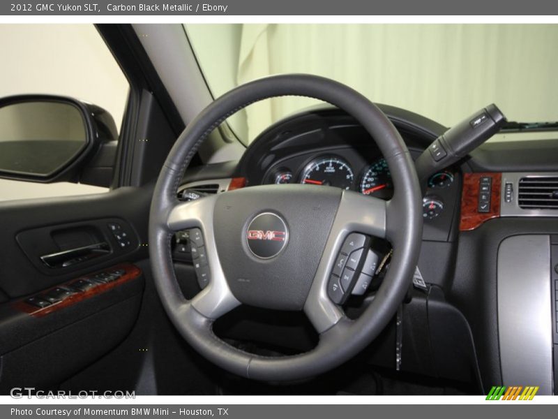 Carbon Black Metallic / Ebony 2012 GMC Yukon SLT
