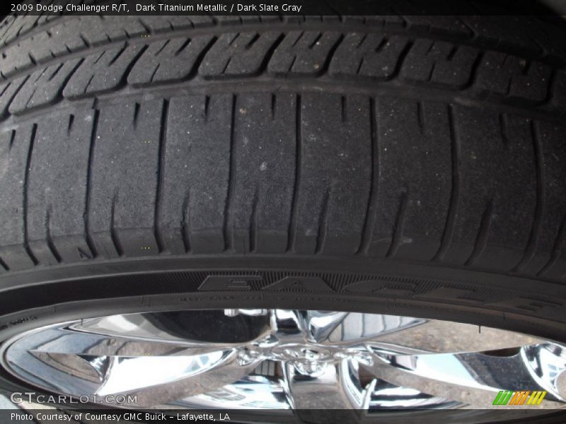Dark Titanium Metallic / Dark Slate Gray 2009 Dodge Challenger R/T