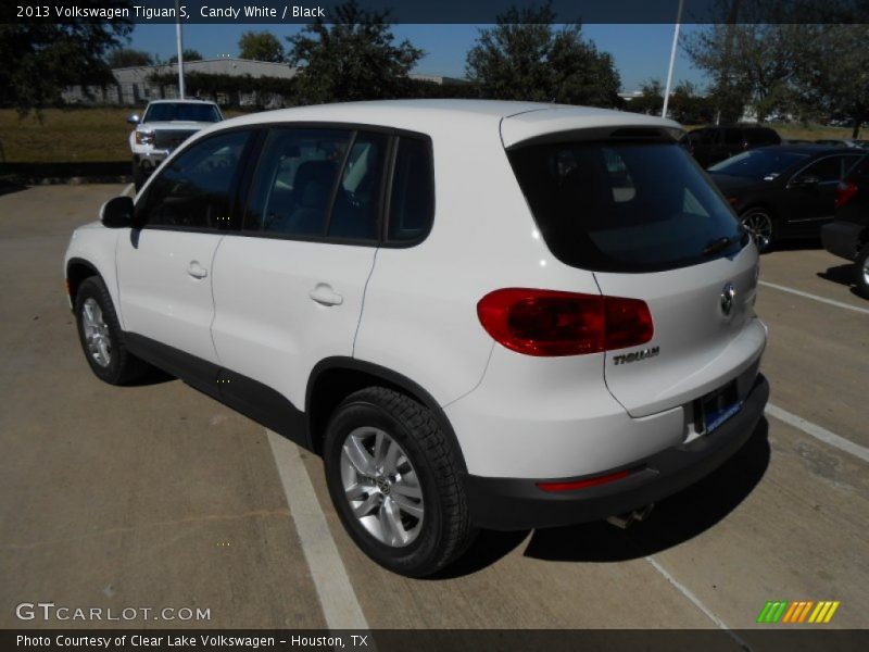 Candy White / Black 2013 Volkswagen Tiguan S