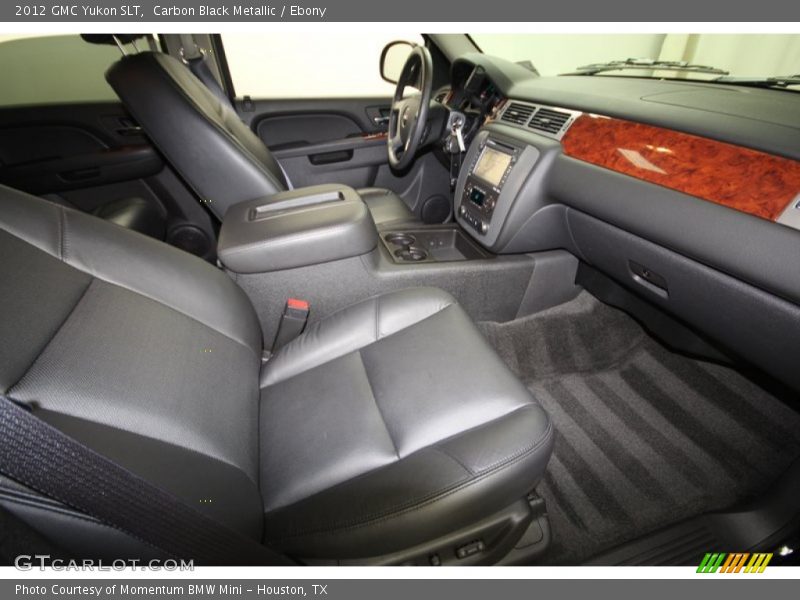 Carbon Black Metallic / Ebony 2012 GMC Yukon SLT