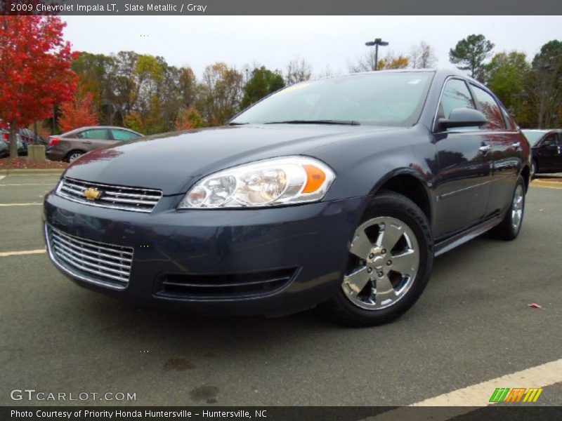 Slate Metallic / Gray 2009 Chevrolet Impala LT