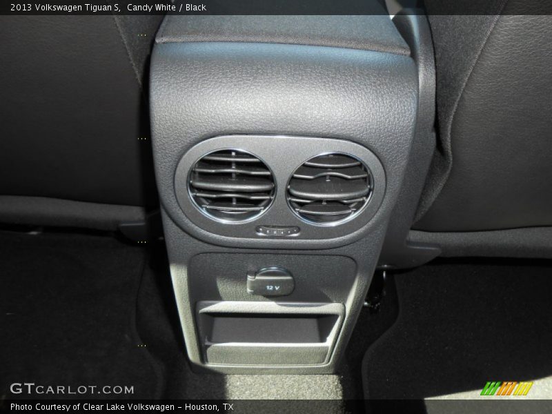 Candy White / Black 2013 Volkswagen Tiguan S