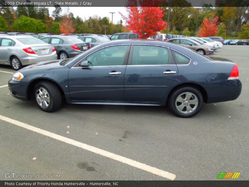 Slate Metallic / Gray 2009 Chevrolet Impala LT
