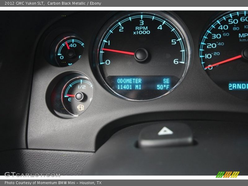Carbon Black Metallic / Ebony 2012 GMC Yukon SLT