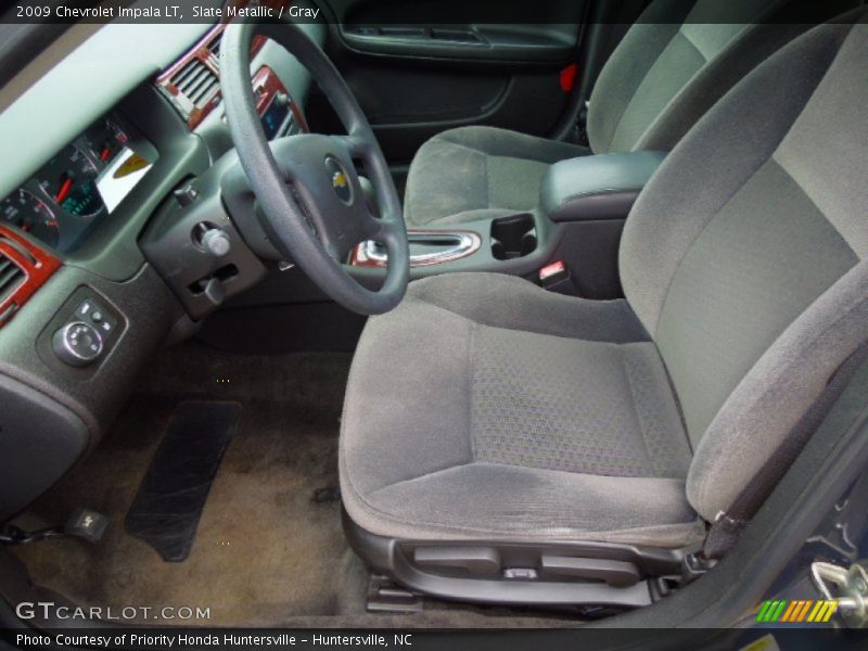 Slate Metallic / Gray 2009 Chevrolet Impala LT