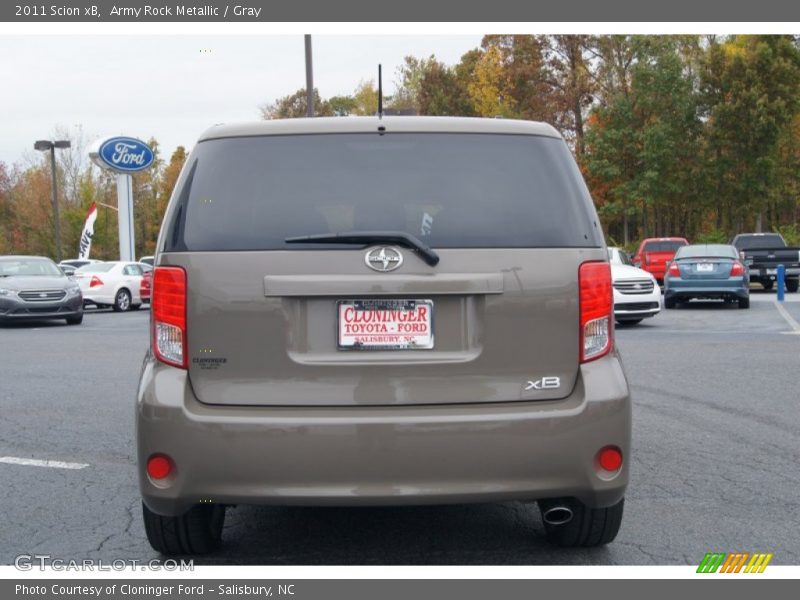 Army Rock Metallic / Gray 2011 Scion xB