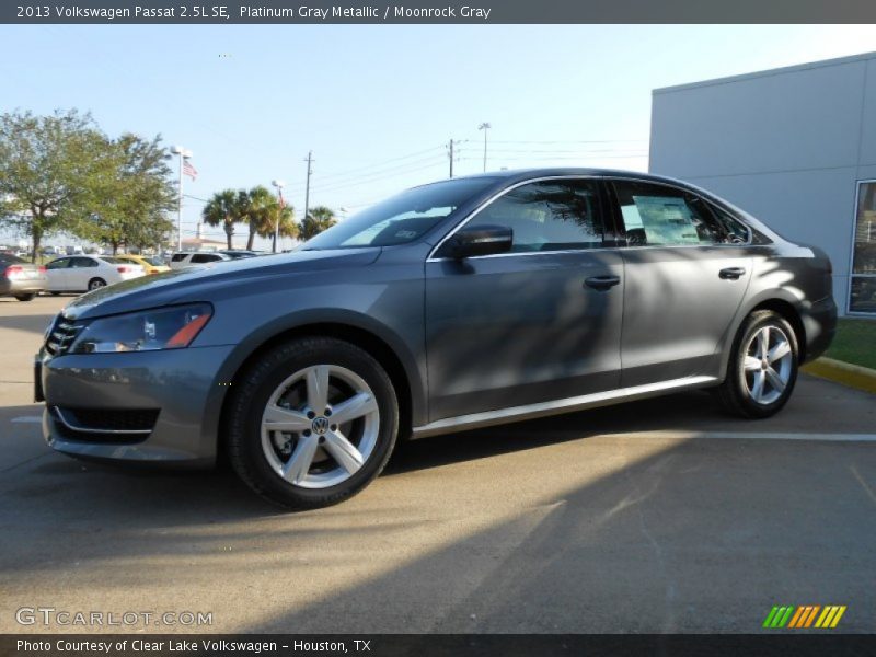 Platinum Gray Metallic / Moonrock Gray 2013 Volkswagen Passat 2.5L SE