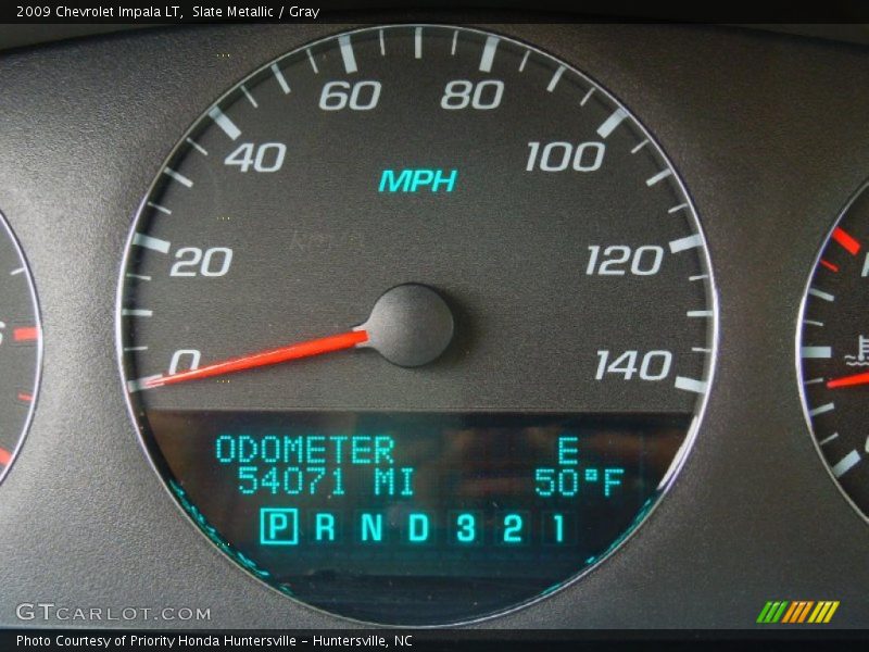 Slate Metallic / Gray 2009 Chevrolet Impala LT