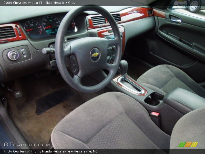 Slate Metallic / Gray 2009 Chevrolet Impala LT
