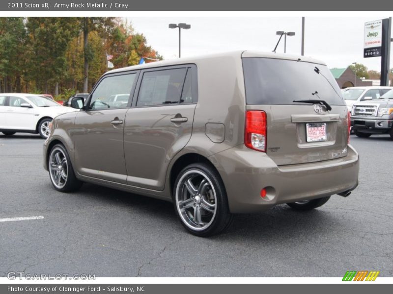 Army Rock Metallic / Gray 2011 Scion xB