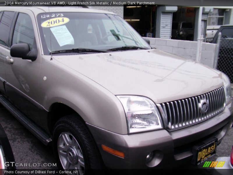 Light French Silk Metallic / Medium Dark Parchment 2004 Mercury Mountaineer V8 AWD