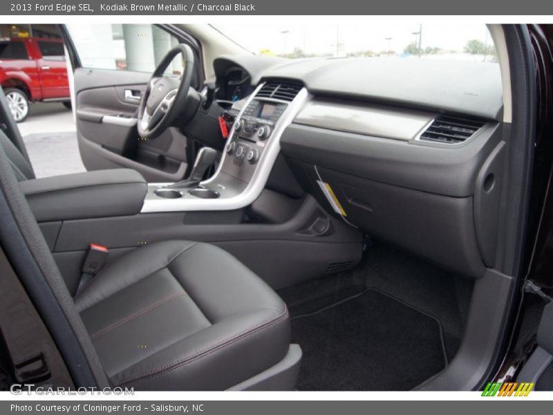 Kodiak Brown Metallic / Charcoal Black 2013 Ford Edge SEL
