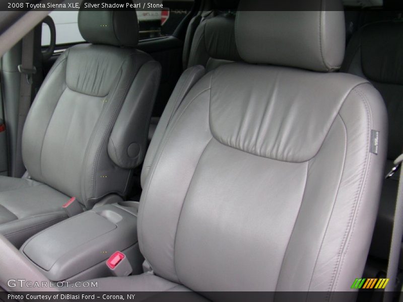 Silver Shadow Pearl / Stone 2008 Toyota Sienna XLE