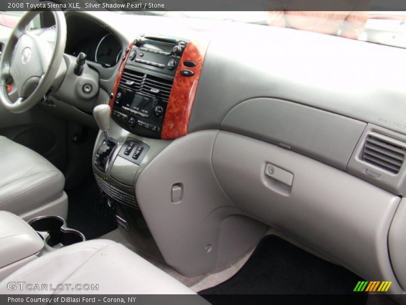 Silver Shadow Pearl / Stone 2008 Toyota Sienna XLE