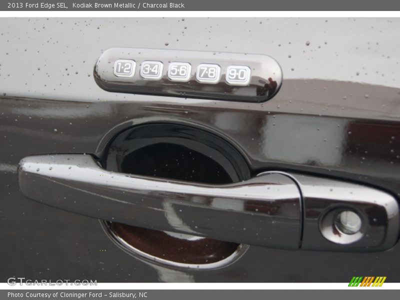 Kodiak Brown Metallic / Charcoal Black 2013 Ford Edge SEL