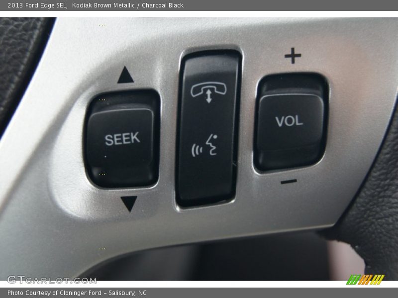 Kodiak Brown Metallic / Charcoal Black 2013 Ford Edge SEL