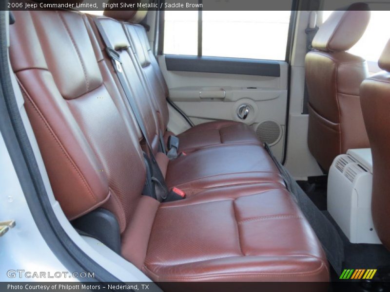 Rear Seat of 2006 Commander Limited