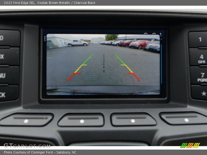 Kodiak Brown Metallic / Charcoal Black 2013 Ford Edge SEL