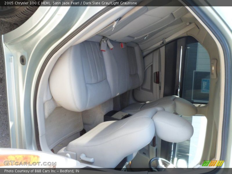 Satin Jade Pearl / Dark Slate Gray/Light Graystone 2005 Chrysler 300 C HEMI