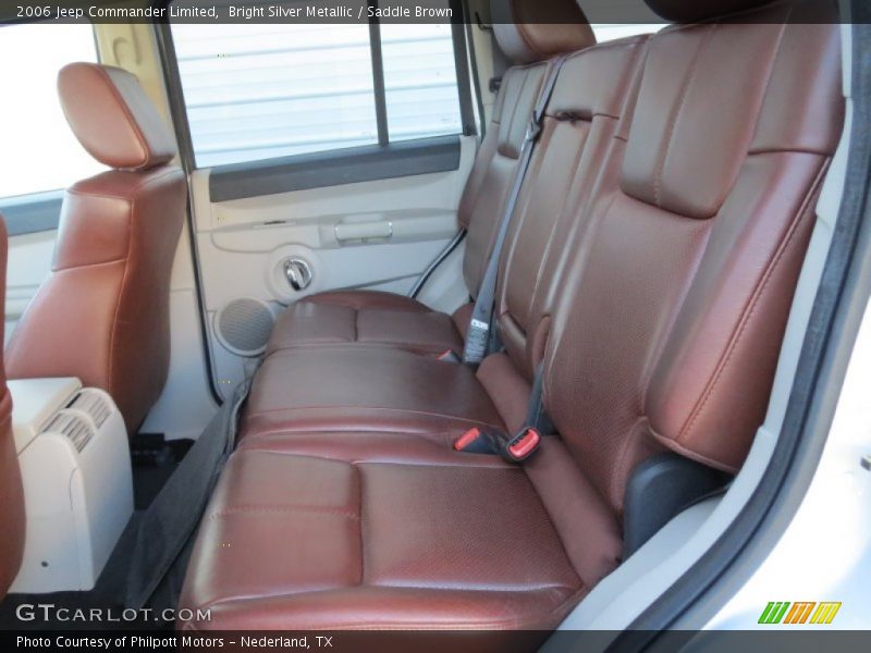  2006 Commander Limited Saddle Brown Interior