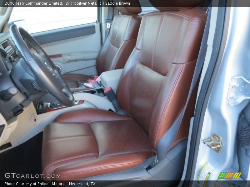  2006 Commander Limited Saddle Brown Interior