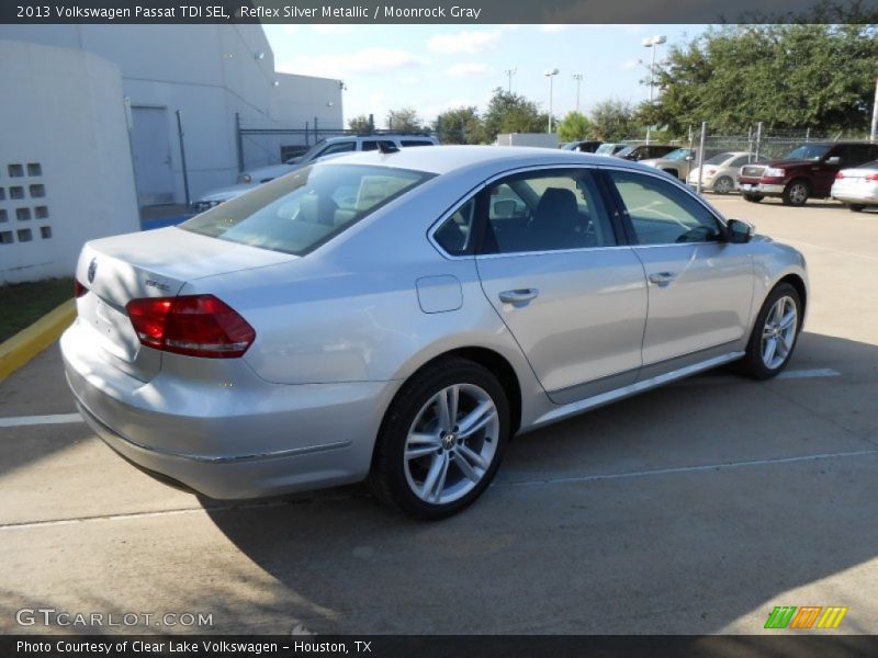 Reflex Silver Metallic / Moonrock Gray 2013 Volkswagen Passat TDI SEL