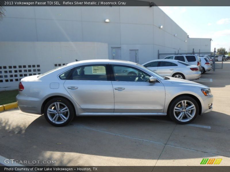 Reflex Silver Metallic / Moonrock Gray 2013 Volkswagen Passat TDI SEL